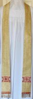 Gold Gothic Preaching Stole